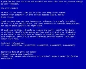 Blue Screen